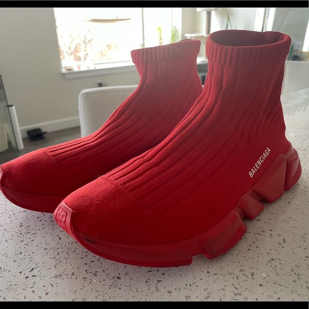 Balenciaga speed trainers ribbed